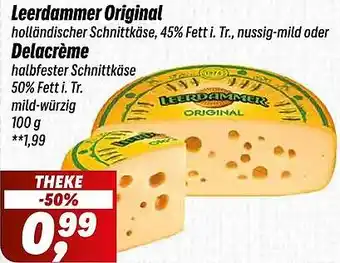 Simmel Leerdammer Original oder Delacrème Angebot