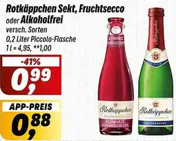 Simmel Rotkäppchen Sekt, Fruchtsecco oder Alkoholfrei Angebot
