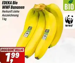 Simmel EDEKA Bio WWF Bananen Angebot