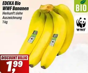 Simmel EDEKA Bio WWF Bananen Angebot