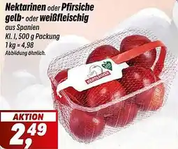 Simmel Nektarinen oder Pfirsiche gelb-oder weißfleischig Angebot