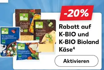 Kaufland K-bio gouda, hirtenkäse, mozzarella Angebot