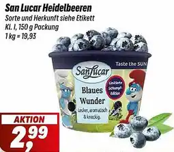 Simmel San Lucar Heidelbeeren Angebot