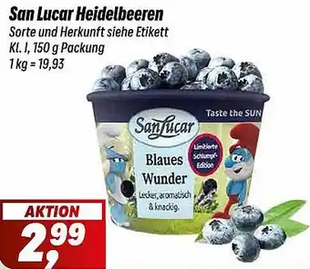 Simmel San Lucar Heidelbeeren Angebot