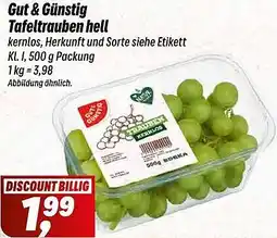 Simmel Gut & Günstig Tafeltrauben hell Angebot