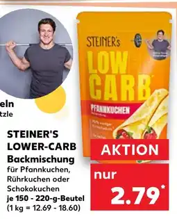 Kaufland Steiner's lower-carb backmischung Angebot