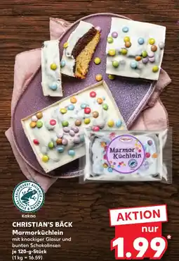 Kaufland Christian's bäck marmorküchlein Angebot