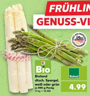 Kaufland Bioland spargel Angebot