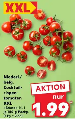 Kaufland Brioso cocktail-rispentomaten Angebot