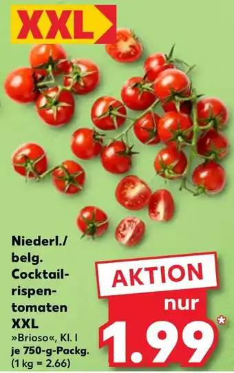 Kaufland Brioso cocktail-rispentomaten Angebot
