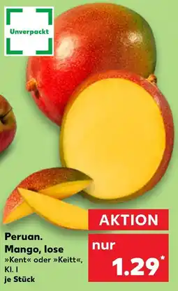 Kaufland Unverpackt peruan. mango, lose kent oder keitt Angebot