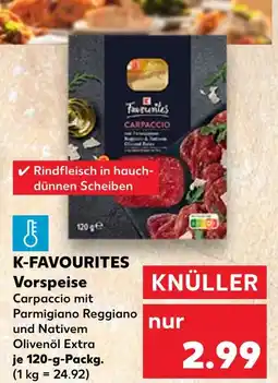 Kaufland K-favourites carpaccio Angebot