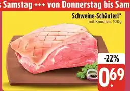 Edeka Xpress Schweine-schäuferl Angebot