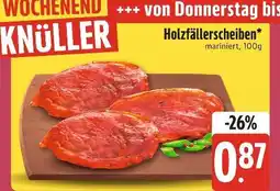E-Center Holzfällerscheiben Angebot