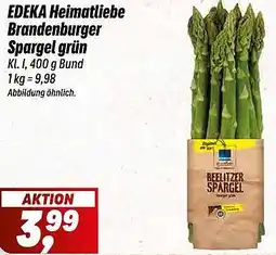 Simmel EDEKA Heimatliebe Brandenburger Spargel grün Angebot