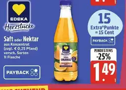 Edeka Xpress Edeka saft oder nektar Angebot
