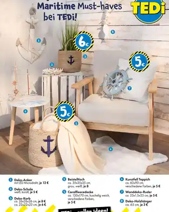 TEDi Tedi maritime must-haves Angebot