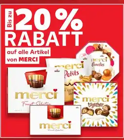 Kaufland Merci 20 % rabatt Angebot