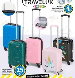 TEDi Travelux hartschalenkoffer kinder Angebot