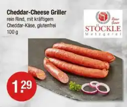 V Markt Stöckle metzgerei cheddar-cheese griller Angebot