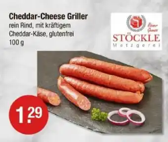 V Markt Stöckle metzgerei cheddar-cheese griller Angebot