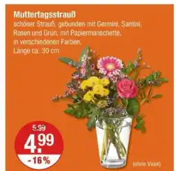 V Markt Muttertagsstrauß Angebot