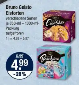 V Markt Bruno gelato eistorten Angebot
