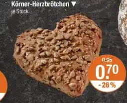 V Markt Körner-herzbrötchen Angebot