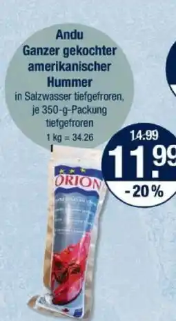 V Markt Andu hummer Angebot