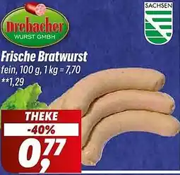 Simmel Drebacher Frische Bratwurst Angebot
