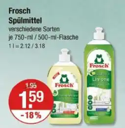 V Markt Frosch spülmittel Angebot