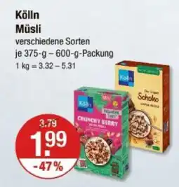 V Markt Kölln müsli Angebot