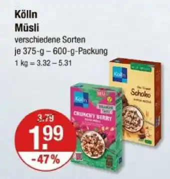 V Markt Kölln müsli Angebot