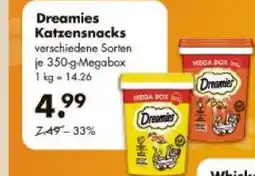 V Markt Dreamies katzensnacks Angebot