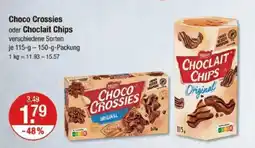 V Markt Nestlé choco crossies oder choclait chips Angebot
