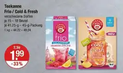 V Markt Teekanne frio / cold & fresh Angebot