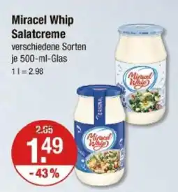 V Markt Miracel whip salatcreme Angebot