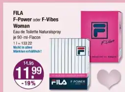 V Markt Fila f-power oder f-vibes woman Angebot