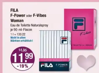 V Markt Fila f-power oder f-vibes woman Angebot