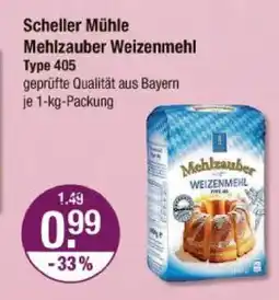V Markt Scheller mühle mehlzauber weizenmehl Angebot