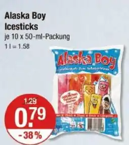 V Markt Alaska boy icesticks Angebot