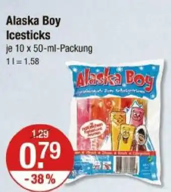 V Markt Alaska boy icesticks Angebot