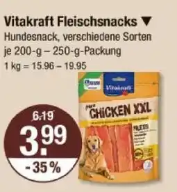 V Markt Vitakraft fleischsnacks Angebot