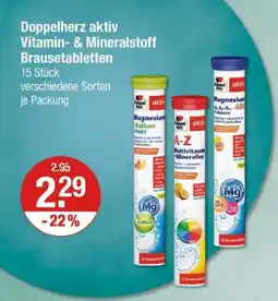 V Markt Doppelherz vitamin- & mineralstoff brausetabletten Angebot