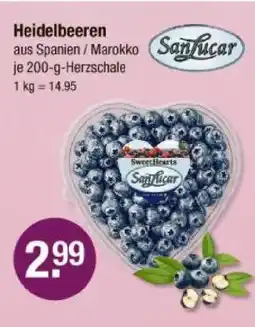 V Markt Sanlucar heidelbeeren Angebot