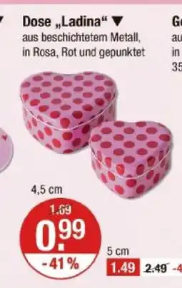 V Markt Dose ladina Angebot