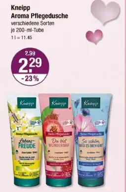 V Markt Kneipp aroma pflegedusche Angebot