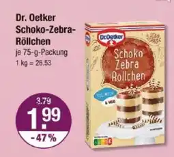V Markt Dr. oetker schoko-zebra-röllchen Angebot