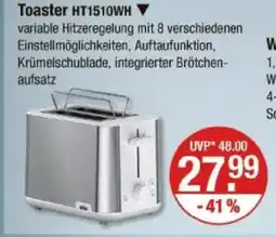 V Markt Toaster ht1510wh Angebot