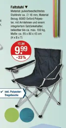 V Markt Faltstuhl Angebot